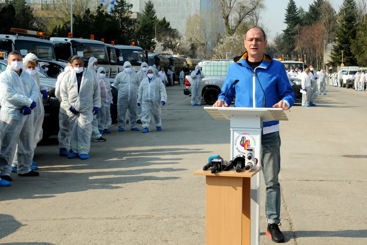 Daniel Băluţă solicită guvernului o măsură fermă privind specula cu dezinfectanţi