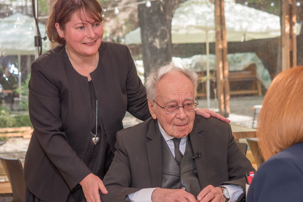 Mihai Șora, 103 ani, și soția sa, testați pozitiv cu coronavirus!