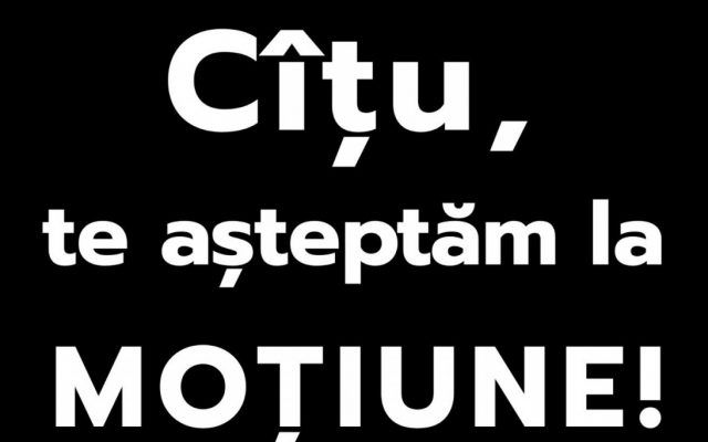 “Felicitarea” PSD: ”Cîțu, te așteptăm la moțiune!”