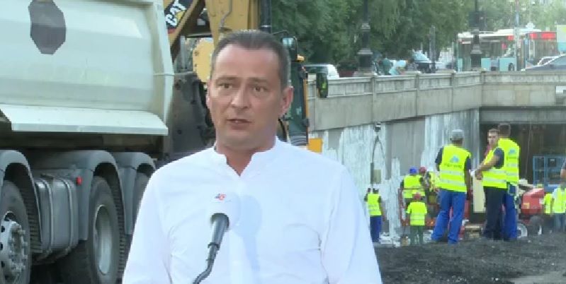 Daniel Băluță: Jumătate din lucrările de la Pasajul Unirii sunt realizate