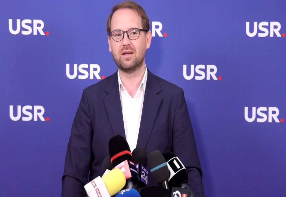 DOMINIC FRITZ: NU VREAU SĂ NEG, BINEÎNŢELES CĂ ŞI PENTRU NOI NU ESTE CONFORTABIL DE EXEMPLU CU PSD LA GUVERNARE. USR S-A FORMAT CA O ANTITEZĂ LA PSD