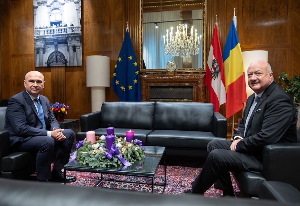 Bolojan din Austria: O pace pe termen lung nu poate fi gândită fără ca Ucraina și țările UE să fie de acord cu soluțiile propuse