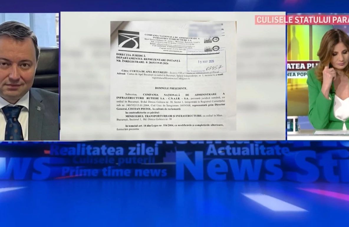 Cristian Pistol, șeful CNAIR, îi face plângere ministrului Radu Miruță pentru „manevra CNIR” | VIDEO
