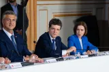 Nicușor Dan, după reuniunea Coaliției de Voință: „România rămâne un aliat responsabil pentru Ucraina”
