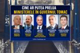 Ce nume se vehiculează pentru guvernul Tomac? Pe listă sunt 3 consilieri ai lui Nicușor Dan
