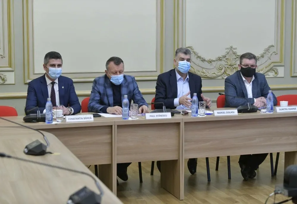 Polițiștii protestatari de la Cotroceni, primiți de președintele PSD