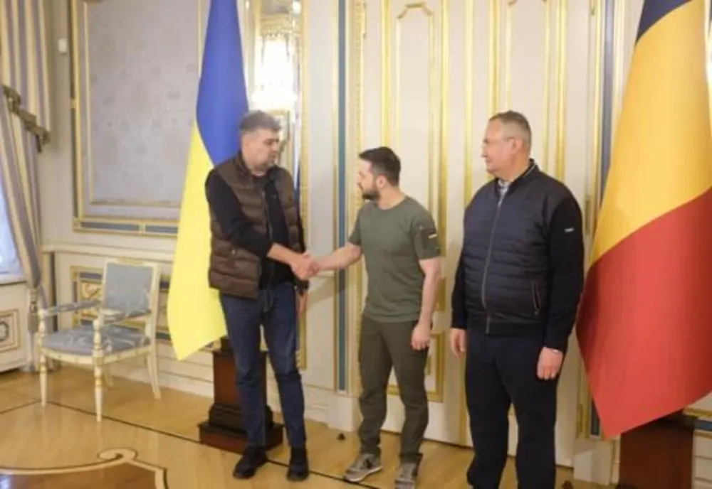 Premierul și președintele PSD au discutat cu președintele Ucrainei în a treia zi de Paști 