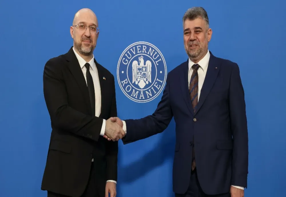Ciolacu, după întâlnirea cu Denis Şmîhal: Vom fi alături de Ucraina până la victorie şi mai departe, în procesul de reconstrucţie