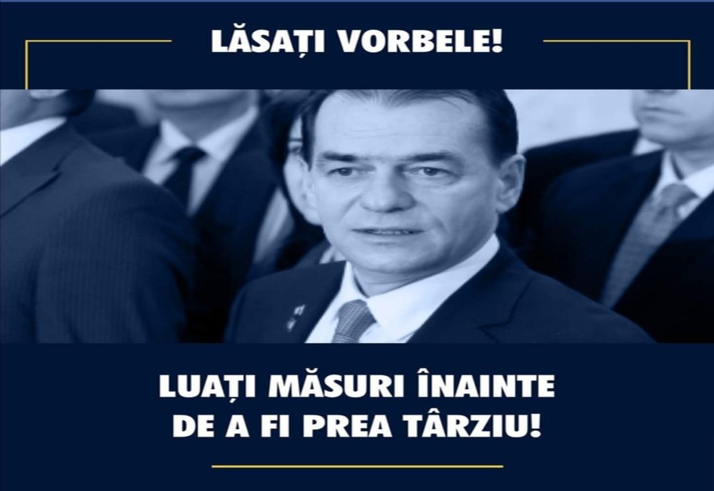 Ciolacu e dezamăgit de prestația premierului