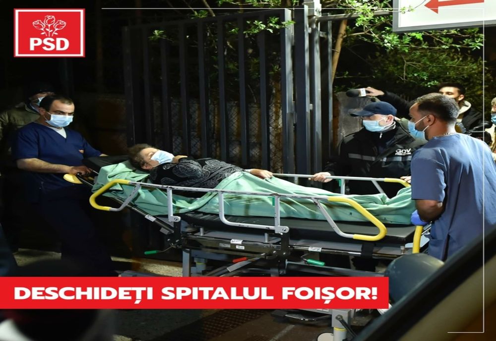 PSD: Redeschideți Spitalul Foișor!