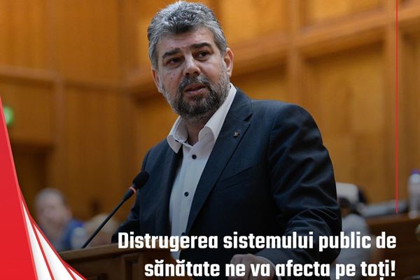 Liderul PSD, Marcel Ciolacu, lansează un avertisment privind privatizarea sistemului de sănătate