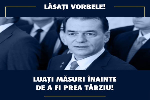 Ciolacu e dezamăgit de prestația premierului