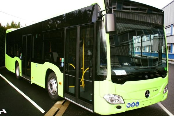 Firea a circulat cu noul autobuz Mercedes Benz Citaro