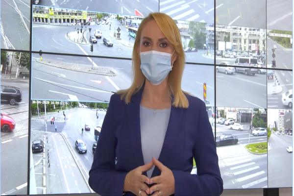 Gabriela Firea fluidizeaza trafucul