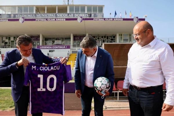 Marcel Ciolacu a jucat o zi la FC Arges