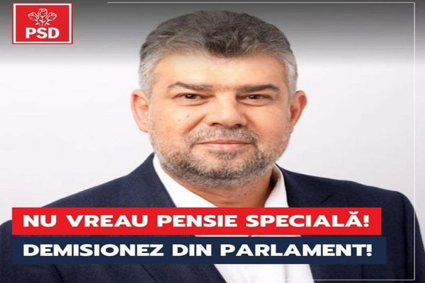 PSD este împotriva privilegiilor și pensiilor speciale