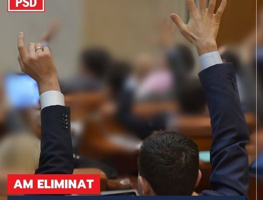 PSD a reușit să obțină o majoritate zdrobitoare la o lege