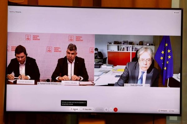 Marcel Ciolacu a dezbătut PNRR cu Comisarul European pentru Economie 