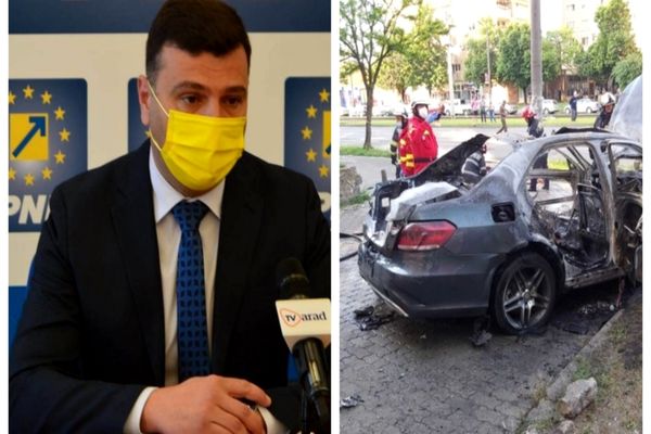 Deputat PNL, audiat în cazul asasinatului cu bombă de la Arad