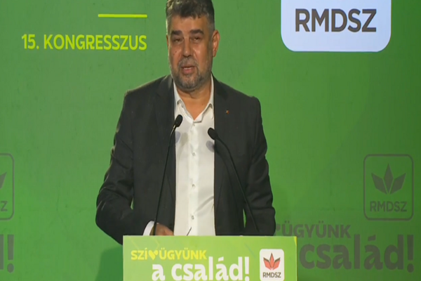 Ciolacu, la Congresul UDMR: PSD a rezistat cu plăcuța suedeză, va rezista și cu cele bilingve