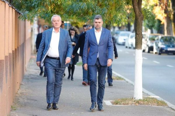 Marcel Ciolacu votează la Buzău proiectul PSD cu PNL 