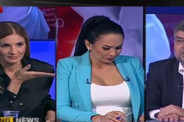 Anca Alexandrescu l-a enervat pe Marcel Ciolacu: Poate-mi dați și o palmă?