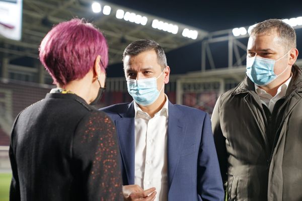 Sorin Grindeanu a preluat stadionul Rapid la minister. “Rapidul poate să joace”