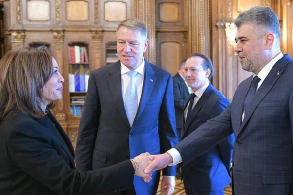 Marcel Ciolacu dezvăluie ce a vorbit cu Kamala Harris