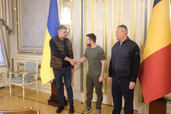 Marcel Ciolacu, după întâlnirea cu președintele Zelenski: „Armata cu picioare de lut a lui Putin trebuie să se zdrobească de zidul ucrainean”