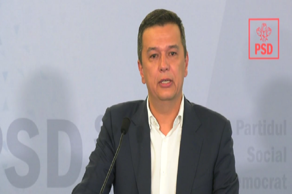 SORIN GRINDEANU, ÎNAINTE DE CONGRESUL PSD: ”MÂINE ÎNCEPEM UN NOU CAPITOL”