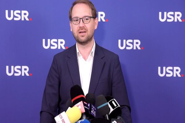 DOMINIC FRITZ: NU VREAU SĂ NEG, BINEÎNŢELES CĂ ŞI PENTRU NOI NU ESTE CONFORTABIL DE EXEMPLU CU PSD LA GUVERNARE. USR S-A FORMAT CA O ANTITEZĂ LA PSD