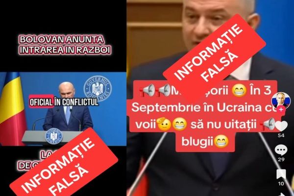 FAKE NEWS ANUNȚAT DE MAI: "ROMÂNIA NU VA INTRA ÎN RĂZBOI!"