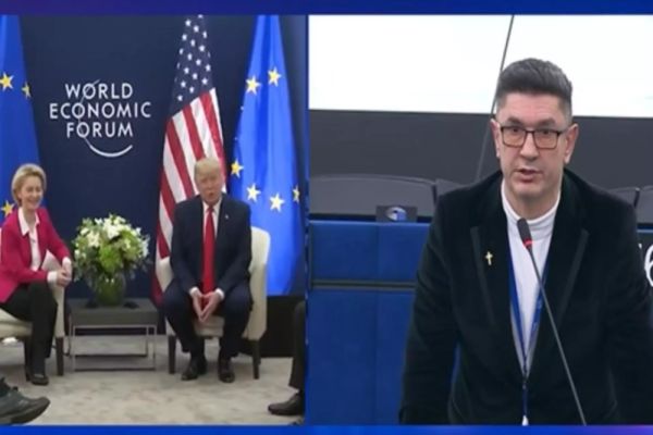 Microfonul lui Luis Lazarus, tăiat în PE în timpul unui discurs critic la adresa Comisiei Europene