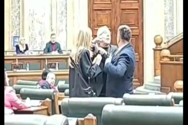 Bătaie în Senatul României. Ninel Peia: „I-a băgat mâna în gât domnului senator” - VIDEO