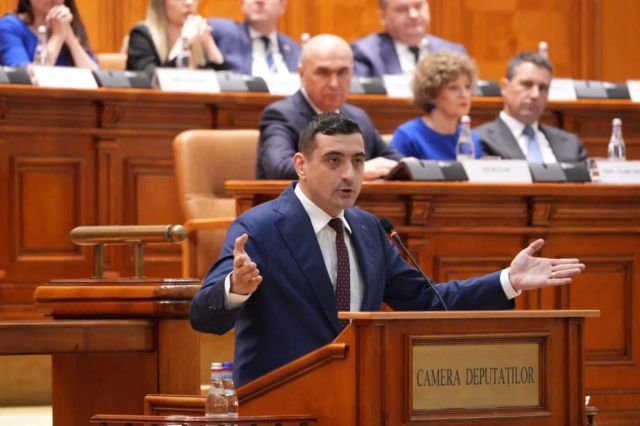 George Simion: Suntem dispuși să scoatem țara din criză și să participăm la reconciliere națională. Călin Georgescu se potrivește pentru funcția de premier”